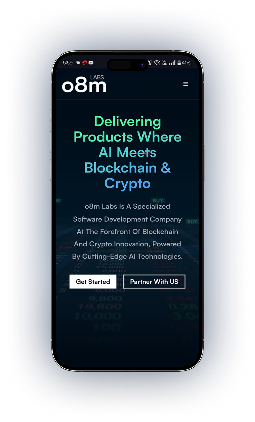 Mobile blockchain dashboard
